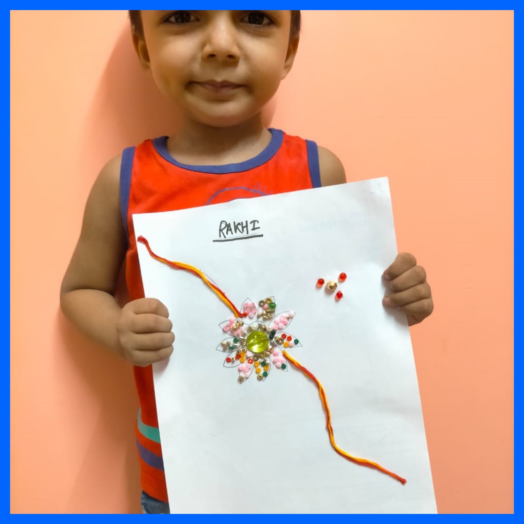 How to draw Rakhi| Drawing for kids| How to draw handmade rakhi for Raksha  Bandhan card|Bestie best - YouTube